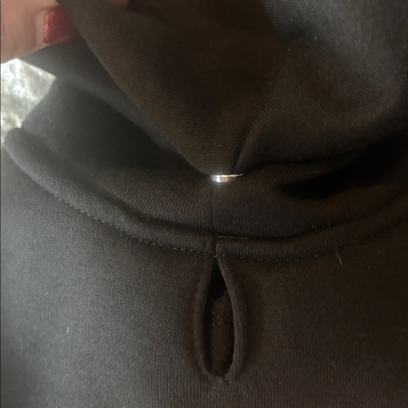 Grinch Pet Hoodie NWT, size medium , I ❤️ Being Grinchy 
Black and Red - Picture 4 of 10